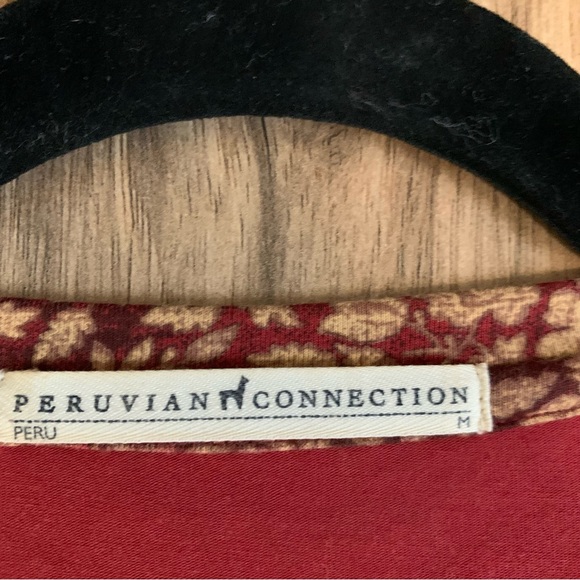 Peruvian connection midi dress size M - Picture 6 of 8